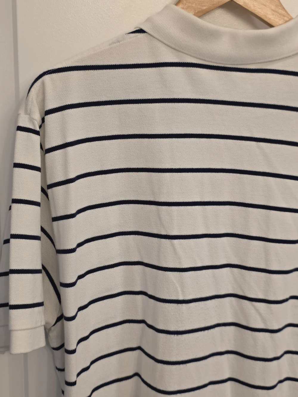 Polo Ralph Lauren Classic Fit Short Sleeve Navy & White Stripes Size XL